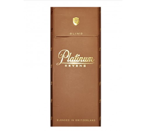 Сигареты Platinum Seven Slim Gold (Платинум Севен Слим Голд)