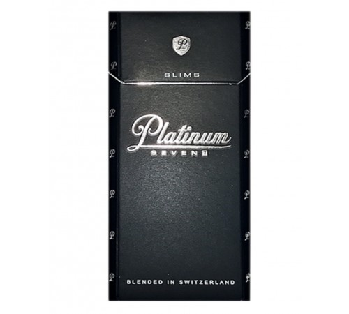  Сигареты Platinum Seven Slim Black (Платинум Севен Слим Блэк)