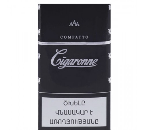 Сигареты Cigaronne Compatto Black (Сигароне Компатто Черные)